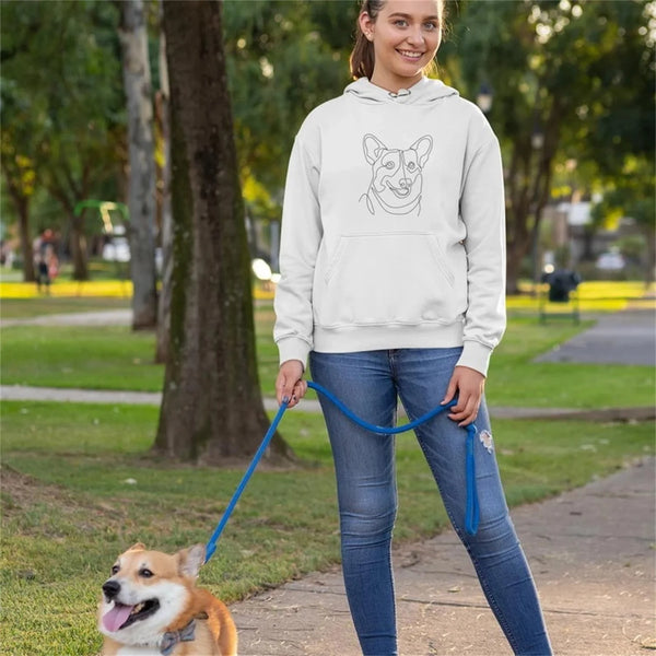 Custom Pet Portrait Hoodie